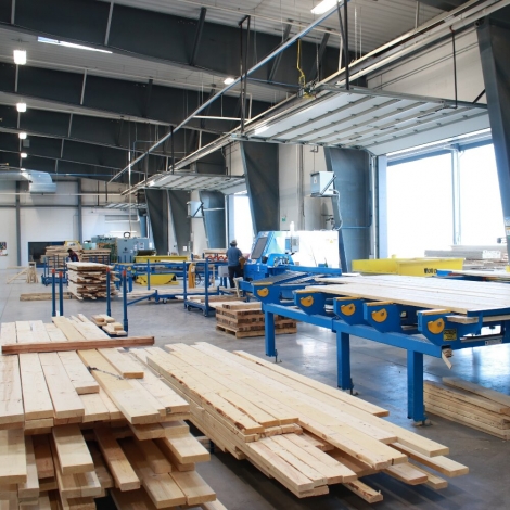 lumber yard in Ontario