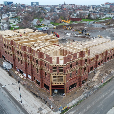 Flat Residential Roof Trusses | Fonthill Lumber Inc.