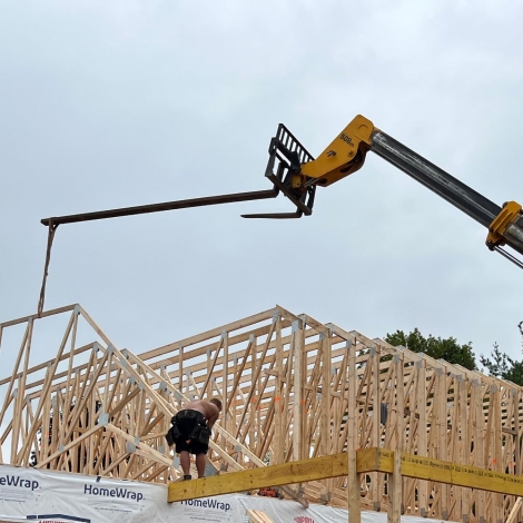 Roof Trusses For Property Restoration Ontario