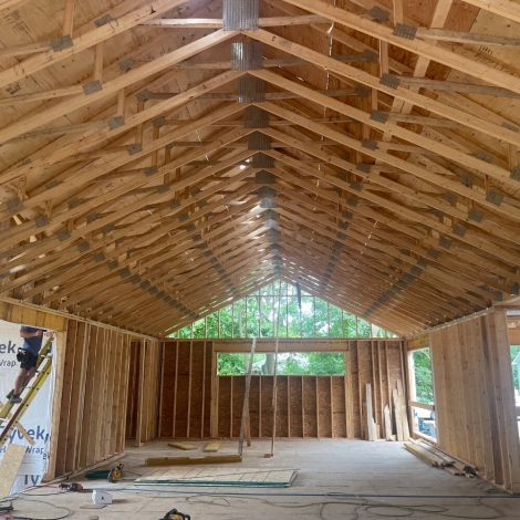 Roof Trusses For Open-Concept Homes