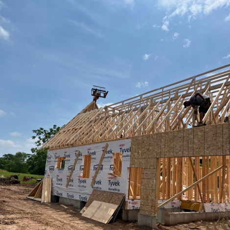 Timber Roof Trusses For Residential Projects